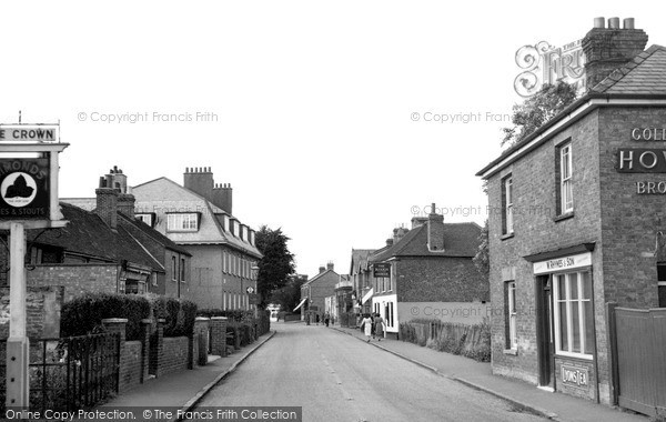 Photo of Langley, the Village c1955