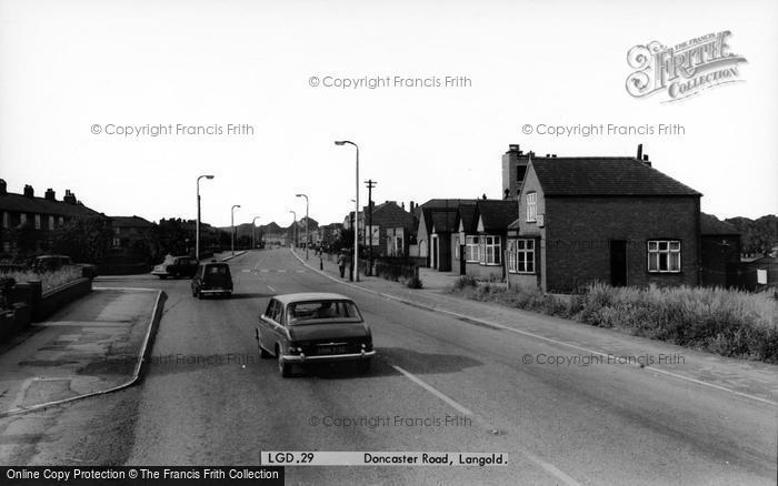 Photo of Langold, Doncaster Road c.1960