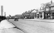 Langold, Doncaster Road Shopping Centre c1955