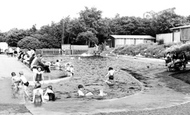 Langold, the Children's Swimming Pool c1955