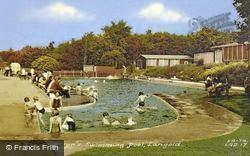 The Children's Swimming Pool c.1955, Langold