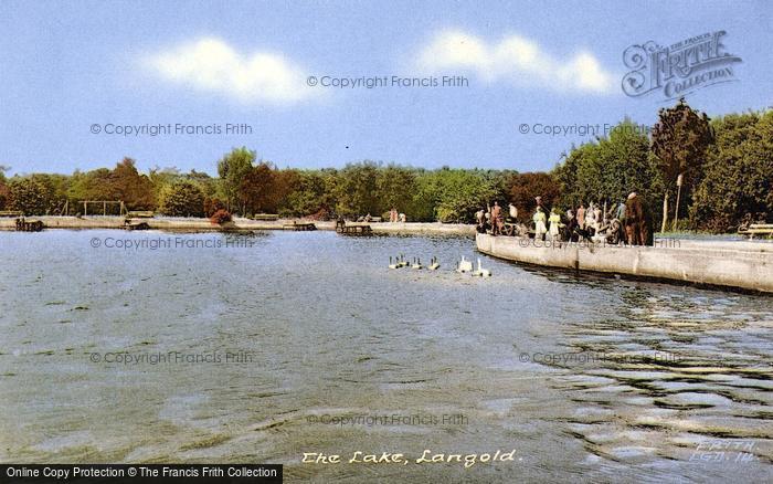 Photo of Langold, The Lake c.1955