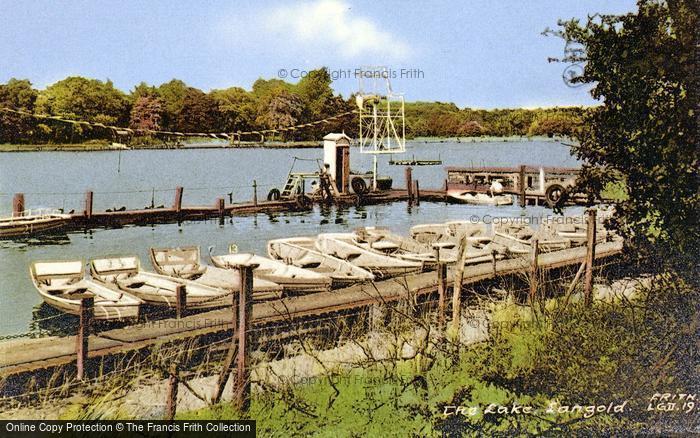 Photo of Langold, The Lake c.1955