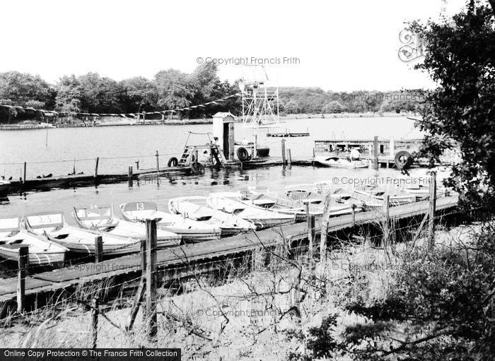 Photo of Langold, The Lake c.1965