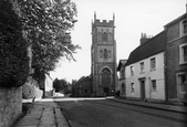 All Saints Church c.1955, Langport