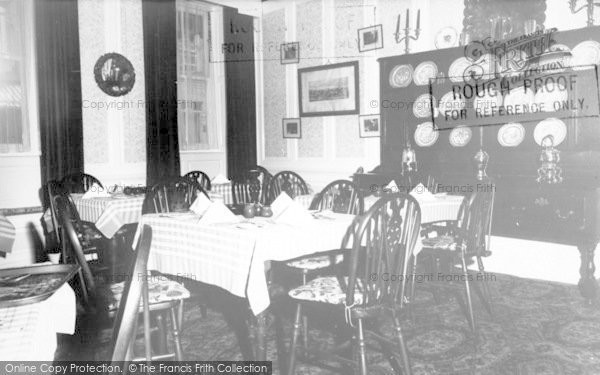 Photo of Langport, Breakfast Room, Langport Arms Hotel c.1965