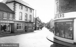 Cheapside And Langport Arms Hotel c.1965, Langport