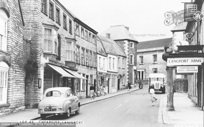 Photo of Langport, Cheapside c.1960