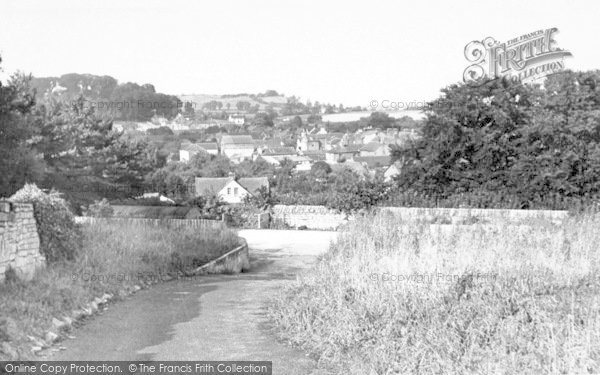 Photo of Langport, General View c.1955