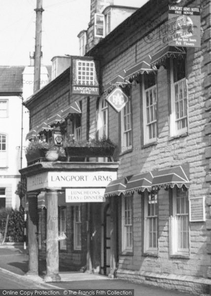 Photo of Langport, Langport Arms Hotel c.1965