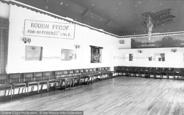 Photo of Langport, The Ballroom, Langport Arms Hotel c.1965