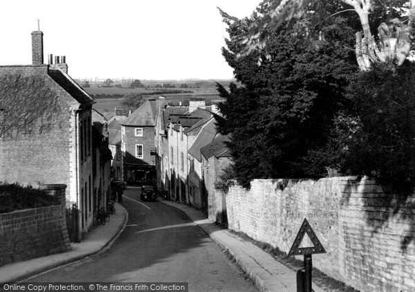Photo of Langport, The Hill c.1955