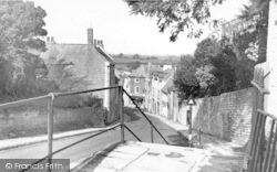 The Hill c.1955, Langport