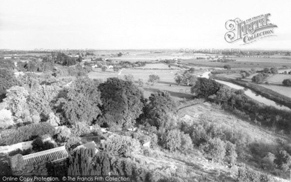 Photo of Langport, View From All Saints Church c.1965