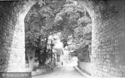 View From The Hanging Chapel c.1960, Langport