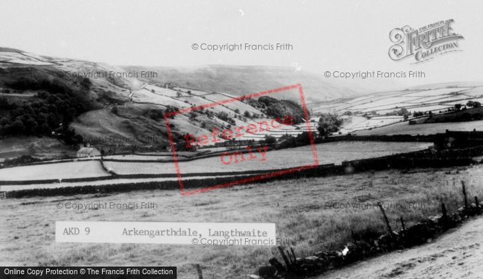 Photo of Langthwaite, General View c.1960