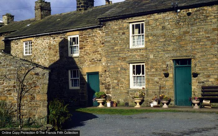 Photo of Langthwaite, Stone Cottages c.1990