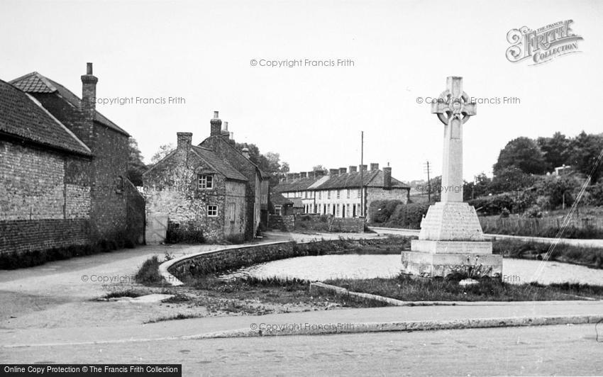 Langtoft, the War Memorial c1955