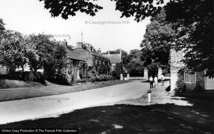 Photo of Langton, Entrance Gates To Langton Hall c.1965