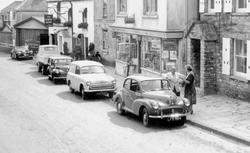 Cars Outside The Village Shop, High Street c.1965, Langton Matravers