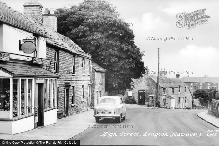 Photo of Langton Matravers, High Street c.1955