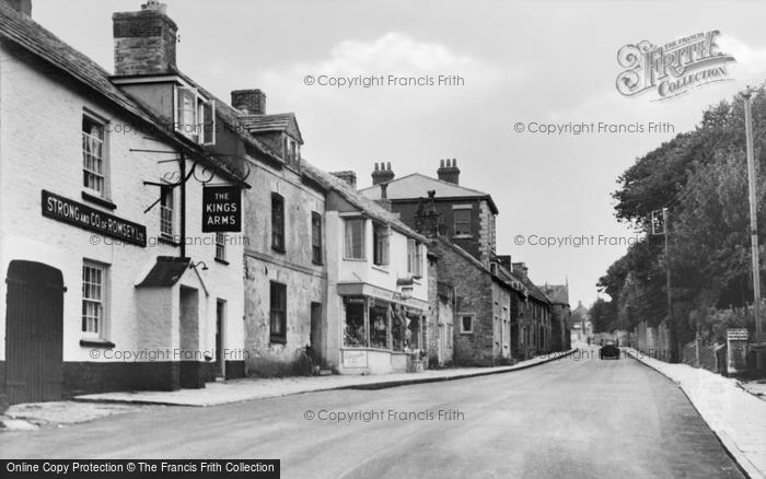Photo of Langton Matravers, High Street c.1955