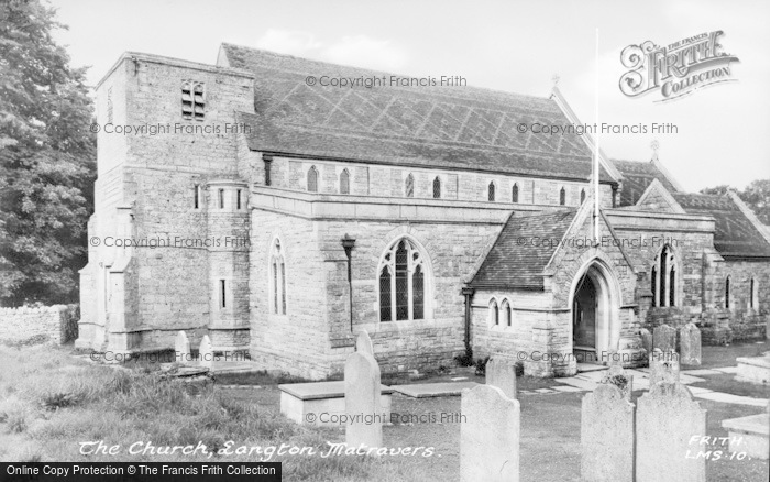 Photo of Langton Matravers, St George's Church c.1955