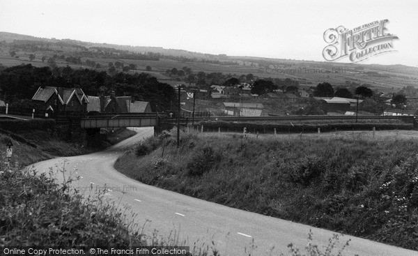 Photo of Langwathby, From The Station c.1955