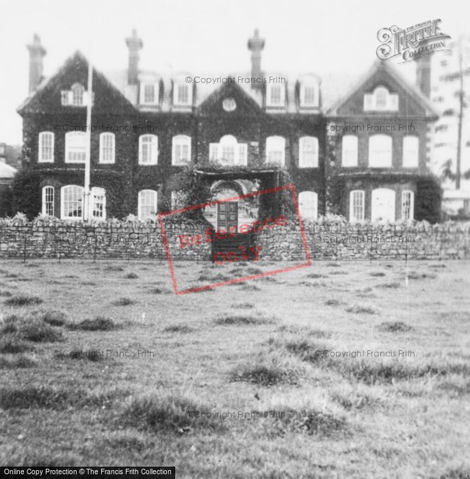 Photo of Langwith, Langwith Lodge c.1955