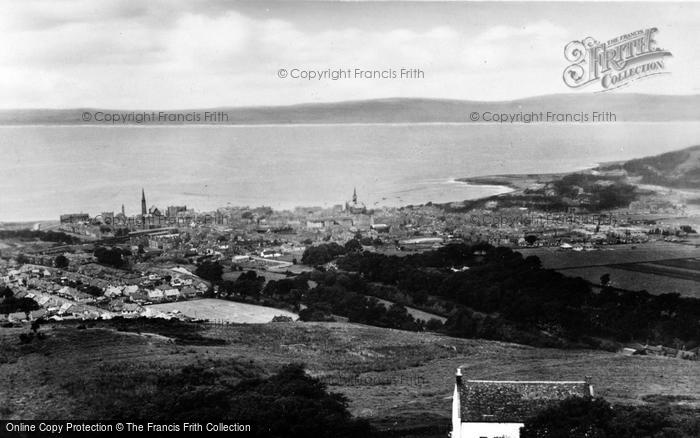 Photo of Largs, From Cock Ma Lane c.1932