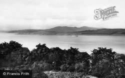 View Towards Cumbrae And Arran Hills c.1935, Largs