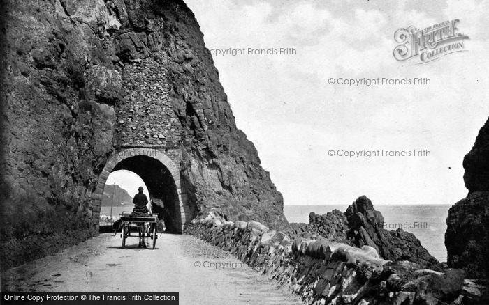 Photo of Larne, Black Cave Tunnel 1900