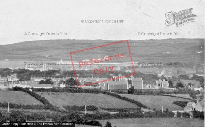 Photo of Larne, From Rodden's Road c.1900