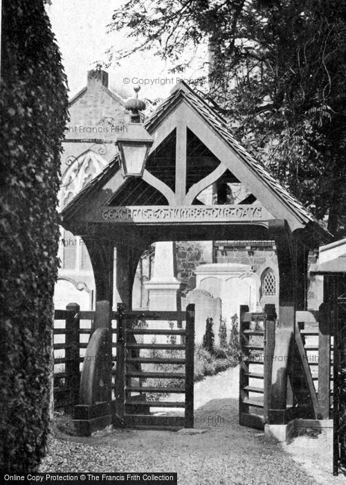 Photo of Larne, Inver Church Gate 1900