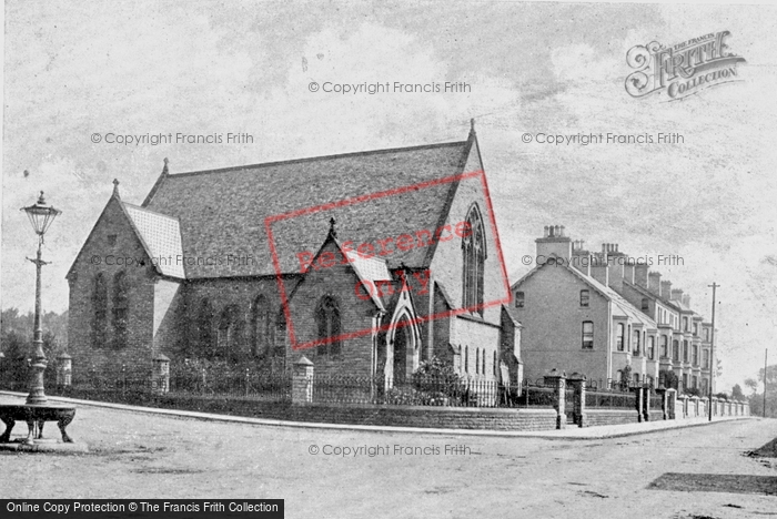 Photo of Larne, Methodist Church And Barnhill 1900