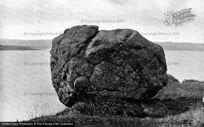 Photo of Larne, Rocking Stone, Islandmagee 1900