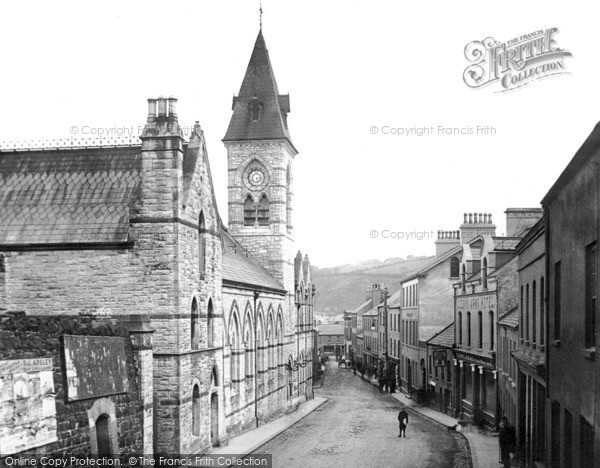 Photo of Larne, Town Hall, Cross Street 1900