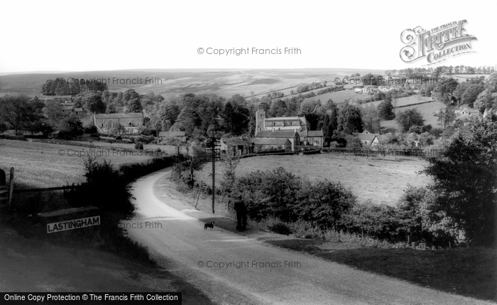 Photo of Lastingham, From Lyd Hill 1964