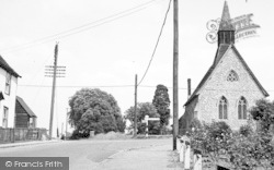 The Church Corner c.1955, Latchingdon