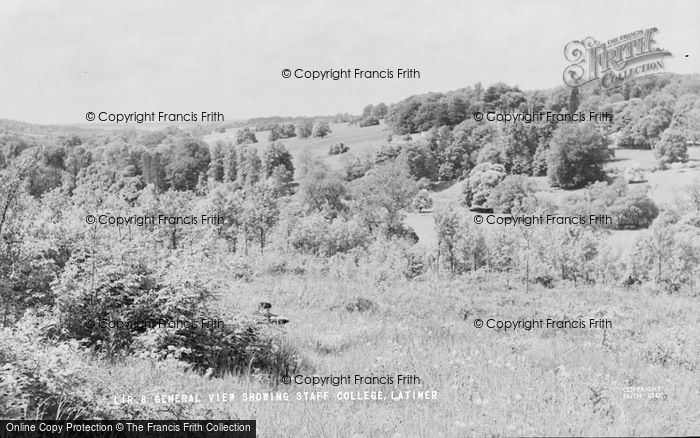 Photo of Latimer, General View Showing Staff College c.1960