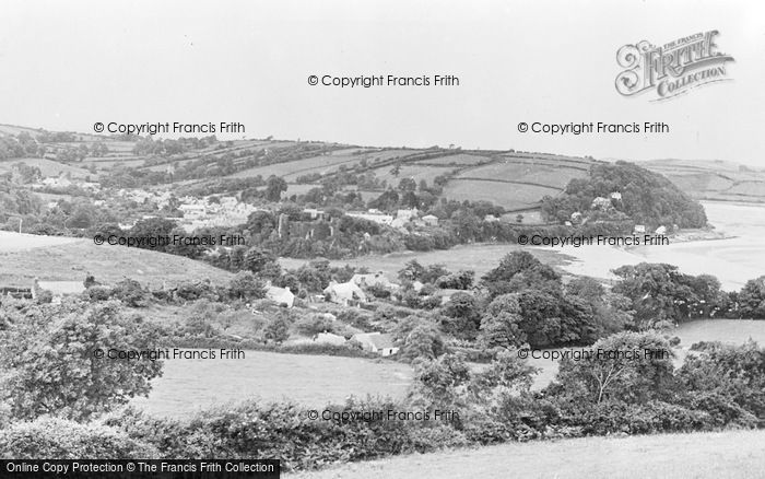 Photo of Laugharne, General View c.1955