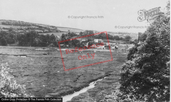 Photo of Laugharne, Strand From The Cliff c.1955