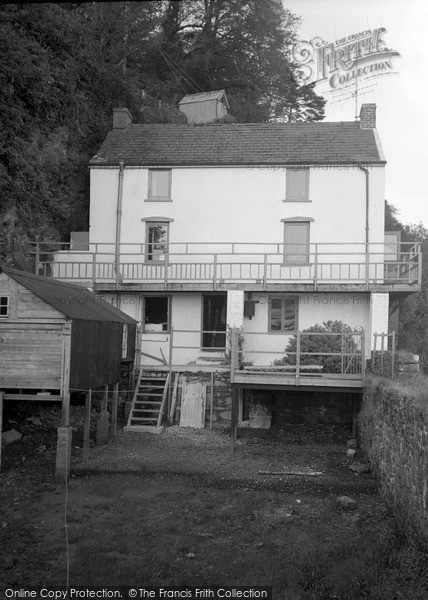 Photo of Laugharne, The Boathouse, Home Of Dylan Thomas 1958