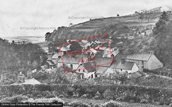 Photo of Laugharne, View From Fern Hill c.1955