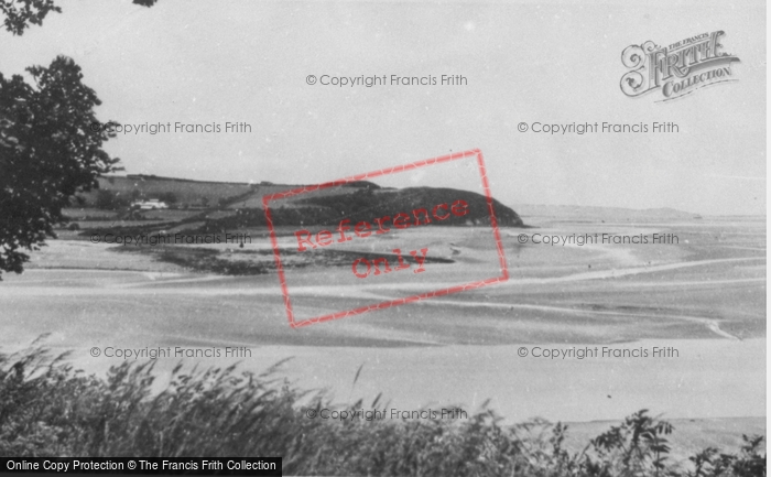 Photo of Laugharne, View From The Cliff c.1955