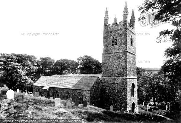 Photo of Launcells, St Swithin's Church 1906