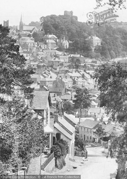 Photo of Launceston, Castle And Town From St Stephen's Hill 1893