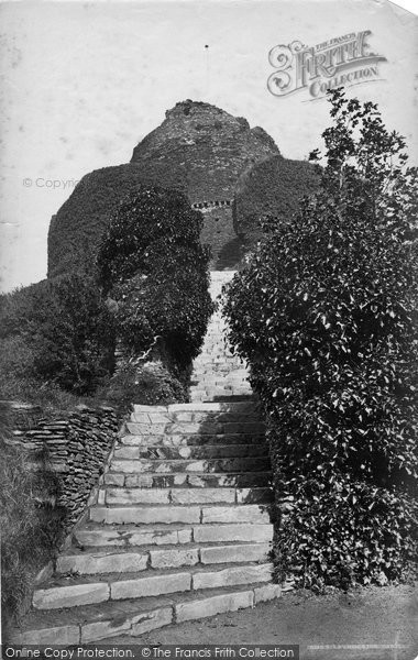 Photo of Launceston, Castle Steps c.1875
