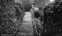 Castle Steps c.1950, Launceston