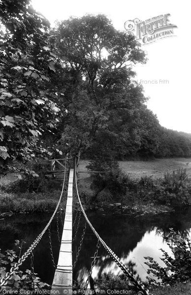 Photo of Launceston, Chain Bridge, River Tamar 1911